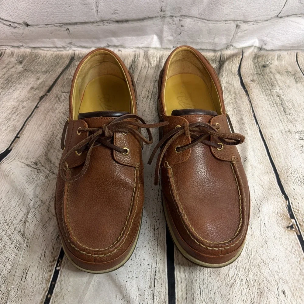 Sperry Gold Cup 2 Eye Boat Shoes 18k Eyelets 11.5M